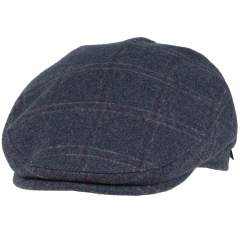 Eero Gen Recycled Wool Check Flat Cap