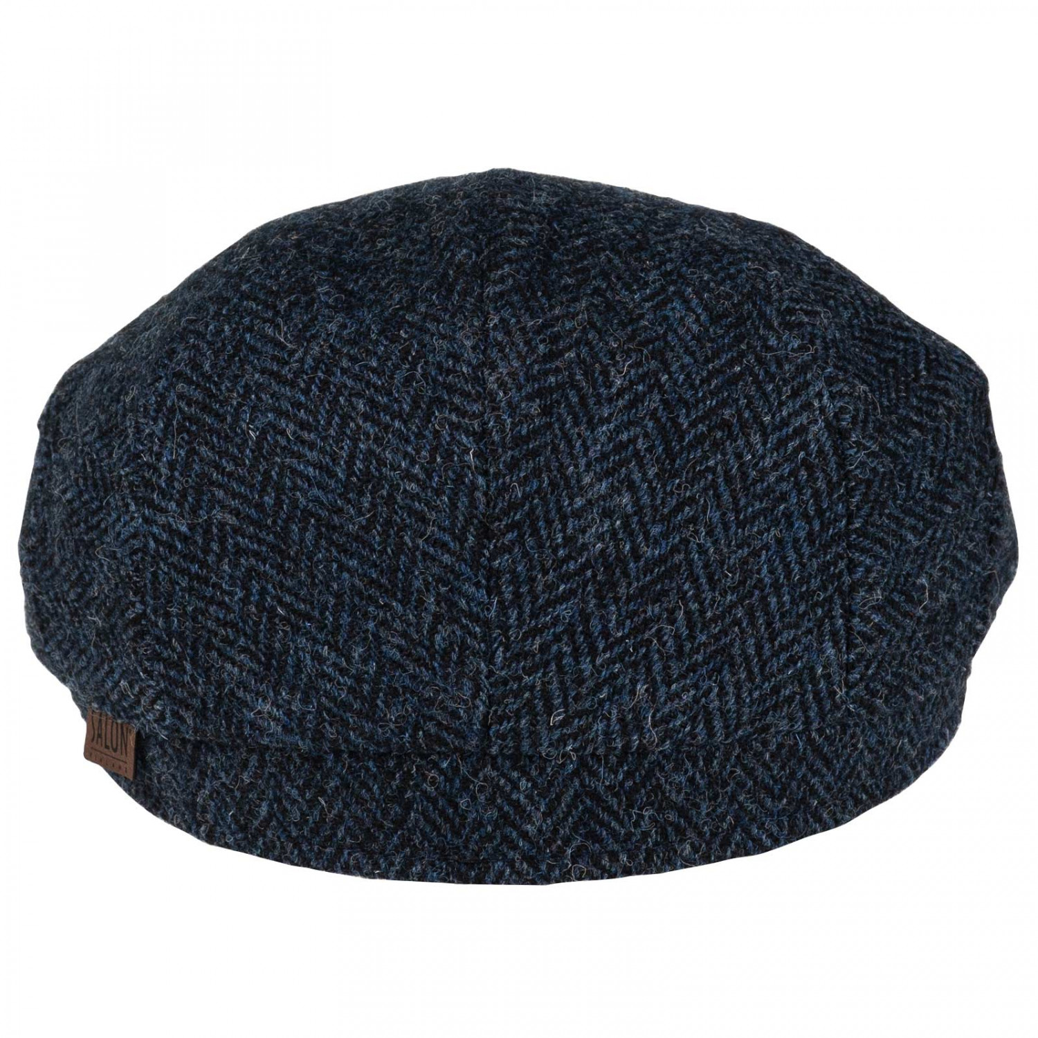 Eero Gen Harris Tweed Herringbone Flat Cap