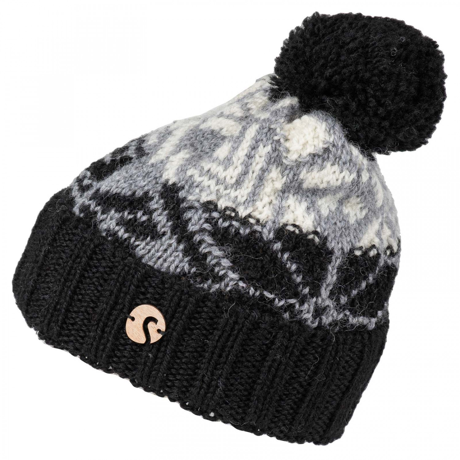 Beanie Jacquard Wool Pipo