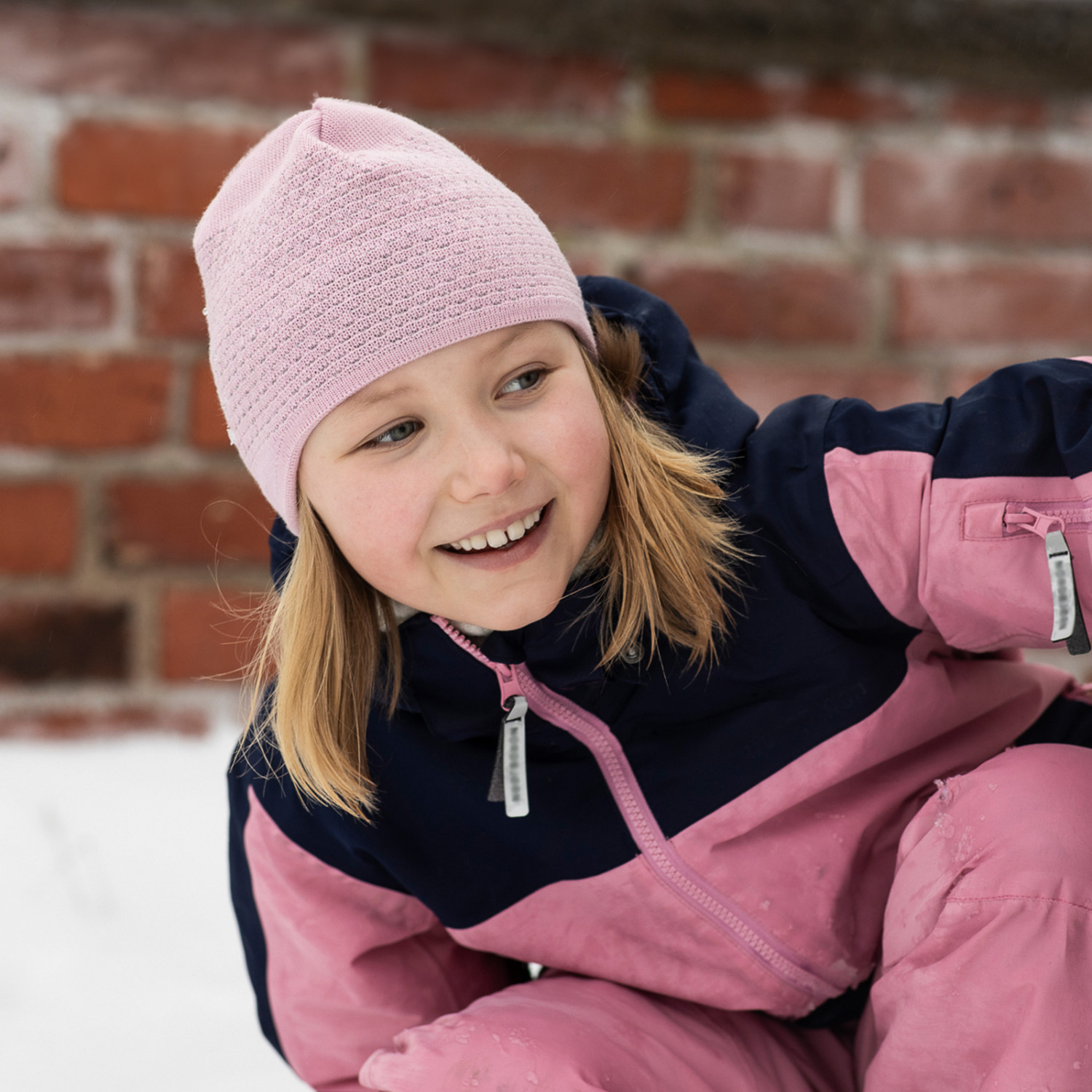 Kids reflective beanie