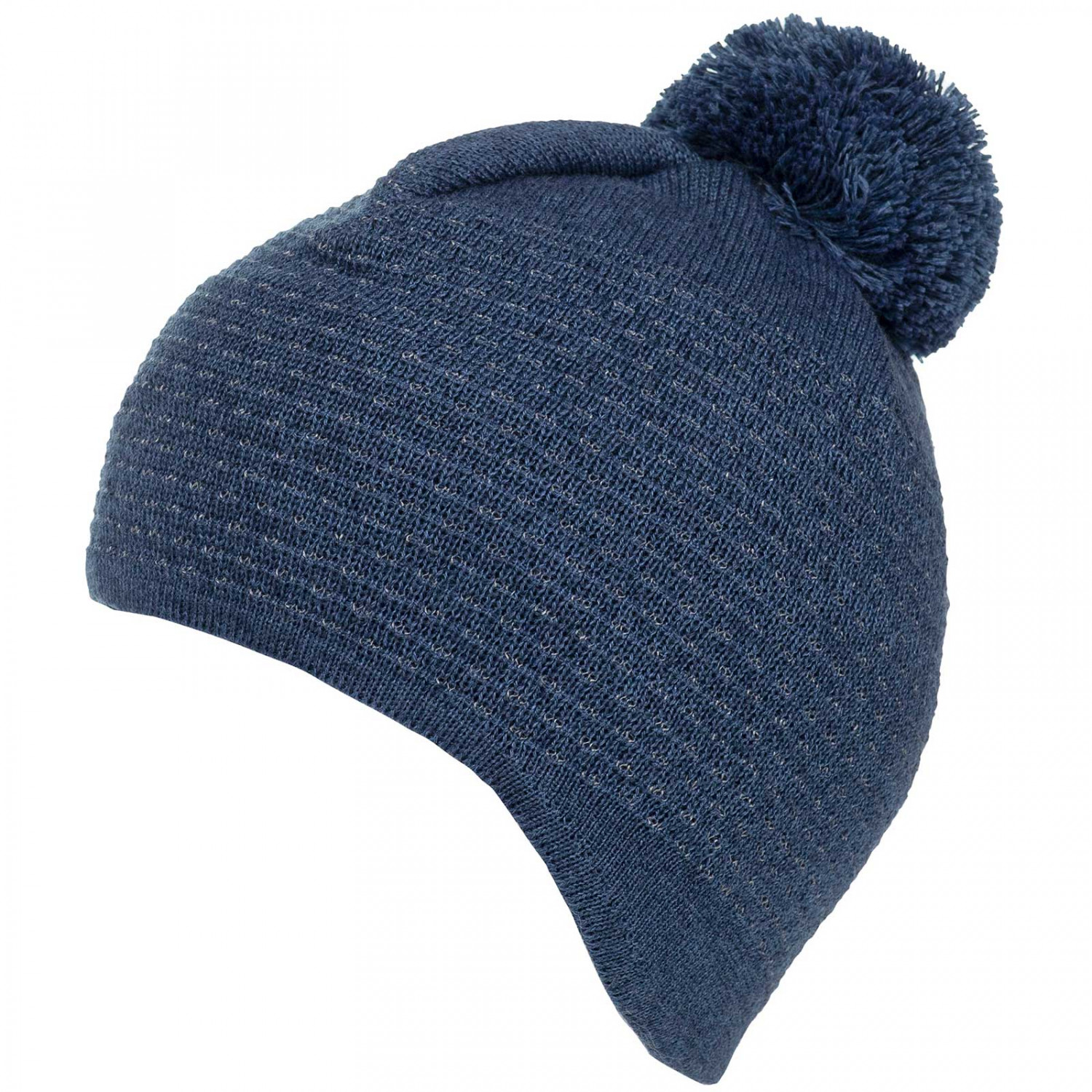 Kids reflective beanie pom pom